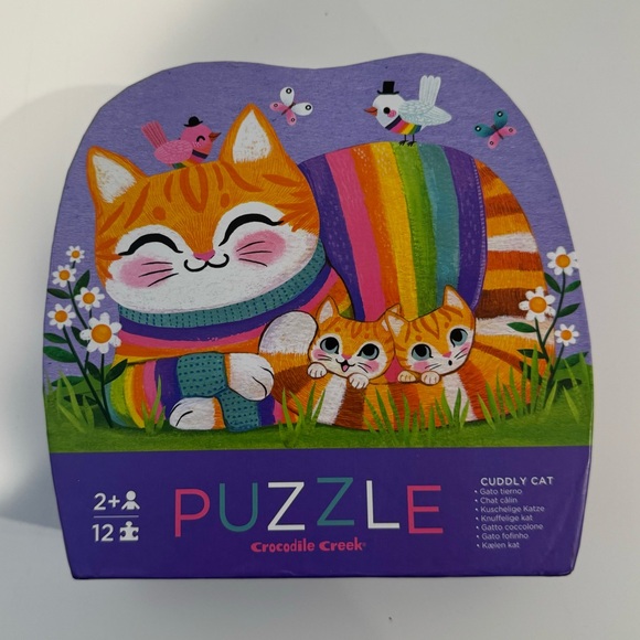 Crocodile Creek Other - Crocodile Creek Cuddly Cat Puzzle